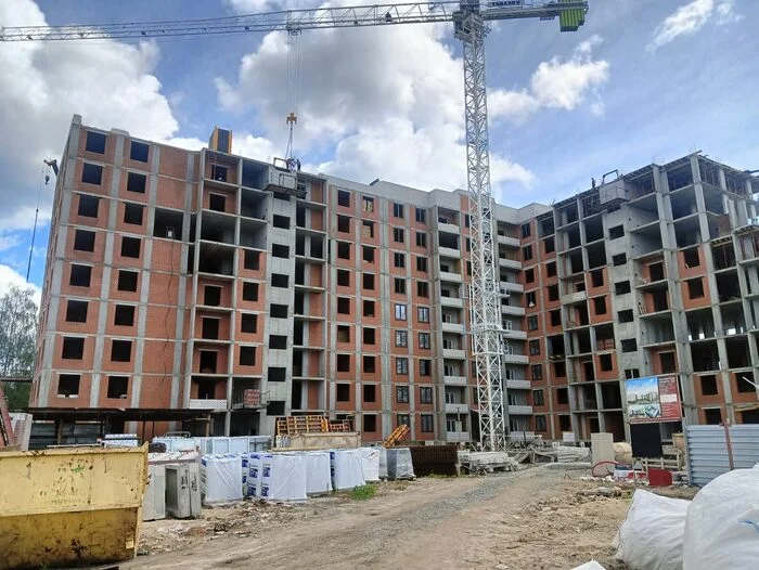 Строительство второго корпуса — Июль, 2025