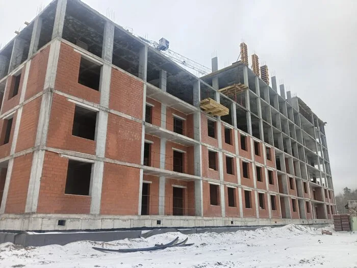Строительство второго корпуса — Март, 2025